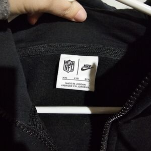 Nike NFL Black Hoodie Minnesota Vikings Mens